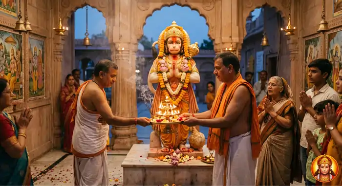 आरती कीजै हनुमान लला की