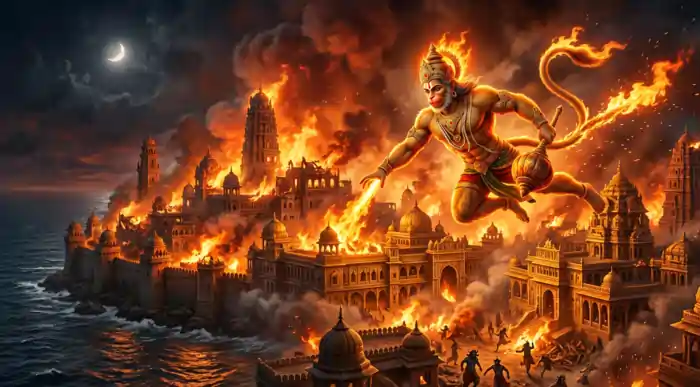 लंका जारि असुर संहारे