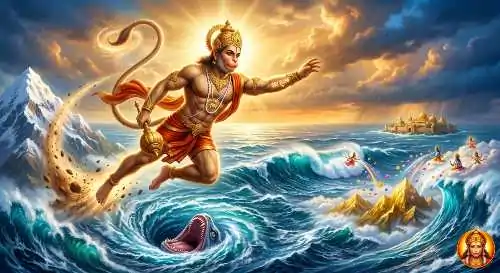 हनुमान जी का लंका प्रस्थान