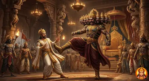 रावण द्वारा विभीषण का अपमान